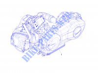 Engine, assembly for VESPA GTS Super ie 4T 3V 2015