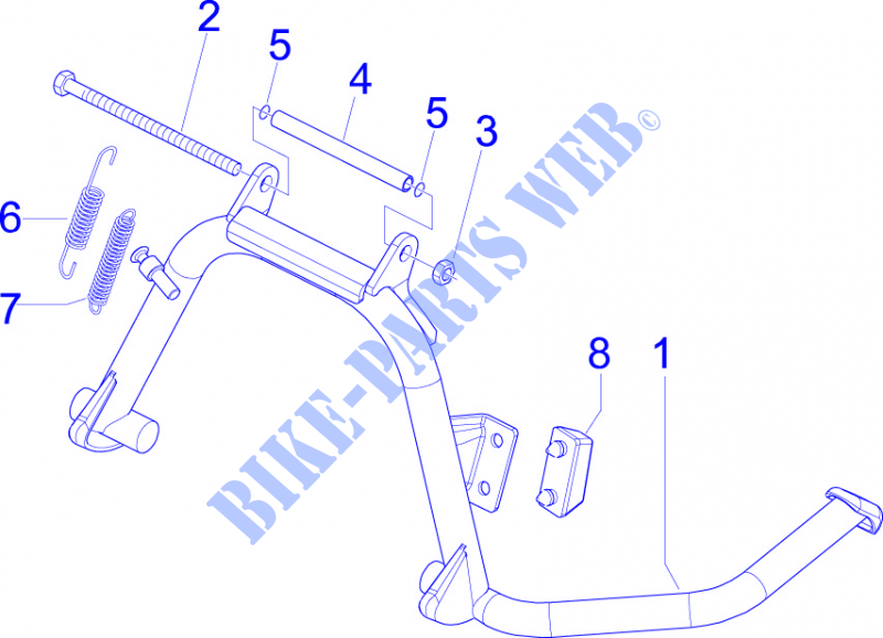 Stand/s for VESPA GTS ie 2010