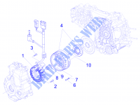 Flywheel magneto for VESPA GTS ie ABS 2015