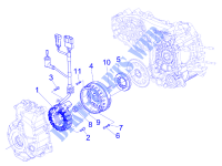Flywheel magneto for VESPA GTV 4T 4V ie Touring 2016
