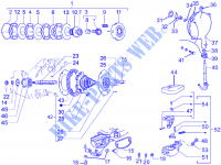 Gear box components for VESPA PX 2015