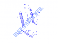Rear suspension   Shock absorber/s for VESPA PX 2015
