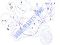 Main cable harness for VESPA S 4T 4V College 2011