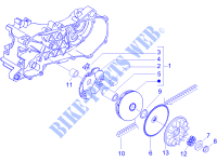 Driving pulley for VESPA Sprint 2T 2015