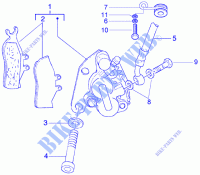 Front brake caliper for GILERA DNA 2005