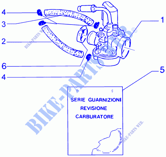 Carburettor for GILERA DNA 2005