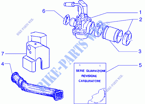 Carburettor for GILERA ICE 2002