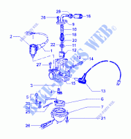 Carburettor mikuni for GILERA Runner 125 FX 2T 2001
