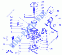 Carburettor for VESPA Granturismo L 2005