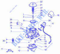 Carburettor for VESPA Granturismo L 2003