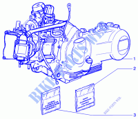 Engine for VESPA Granturismo L 2004