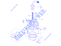 Carburetor's components for VESPA SXL 150 4T 3V CARB 2019