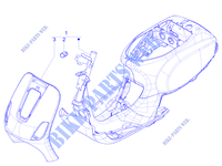 Frame/bodywork for VESPA SXL 150 4T 3V CARB 2019