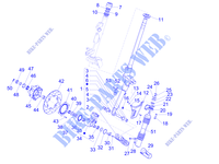 Fork/steering tube   Steering bearing unit for VESPA 946 150 Euro 5 ABS Christian Dior 2021