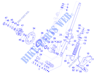 Fork/steering tube   Steering bearing unit for VESPA Primavera 125 4T 3V ie Euro 5 ABS 2020