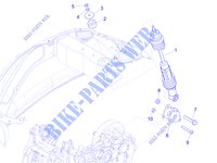 Rear suspension   Shock absorber/s for VESPA Primavera 125 4T 3V ie Euro 5 ABS 2021