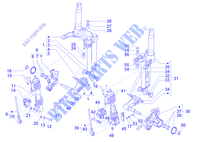 Fork's components (Mingxing) Suspensions   Wheels 400 gilera-piaggio-vespa MP3 2022 6