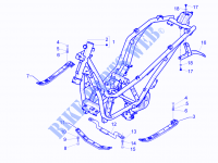Frame/bodywork for PIAGGIO BV 4T 4V ie E3 2014