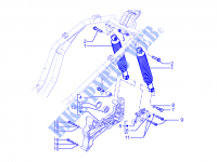 Rear suspension   Shock absorber/s for PIAGGIO BV 4T 4V ie E3 2014