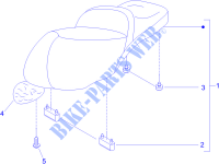 Saddle/seats for PIAGGIO Beverly 2006