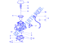 Carburetor's components for PIAGGIO Fly 4T 2007