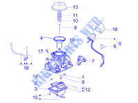 Carburetor's components for PIAGGIO Fly 4T 2010