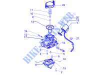 Carburetor's components for PIAGGIO Fly 4T 2006