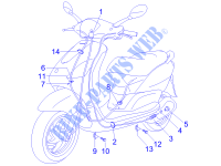 Transmissions for PIAGGIO Fly 4T 2007
