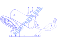 Silencer for PIAGGIO Fly 4T 2009