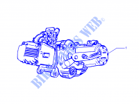 Engine, assembly for PIAGGIO Fly 4T 4V 2011