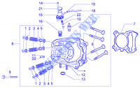 Head valves for PIAGGIO BV 2005