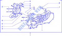 Crankcase for PIAGGIO Diesis Other year