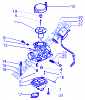 Carburettor for PIAGGIO Liberty 4T RST Other year