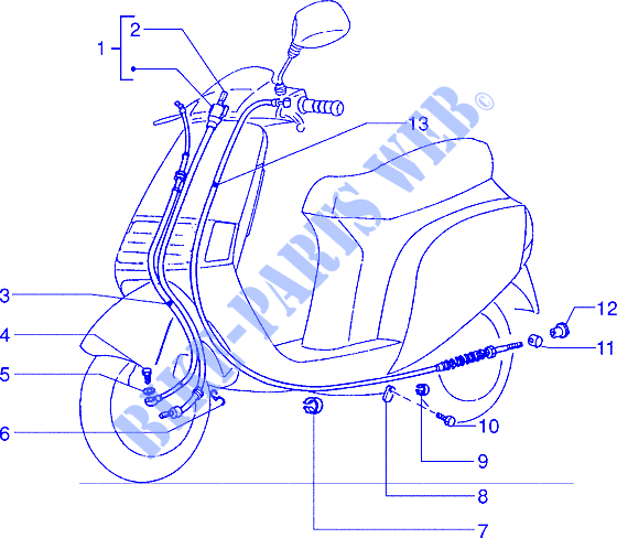 Electrical devices for PIAGGIO Skipper Other year