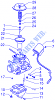 Carburettor for PIAGGIO X9 Other year