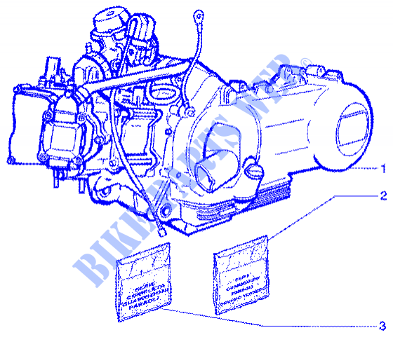 Engine for PIAGGIO X9 Amalfi Other year