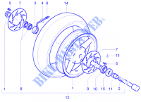 Front Wheel for PIAGGIO X9 Evolution Other year