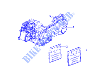Engine, assembly for PIAGGIO Liberty 4T - NEXIVE 2015 2015