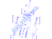 Fork's components (MVP) for PIAGGIO Liberty 2T 2006