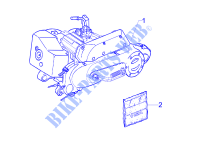 Engine, assembly for PIAGGIO Liberty 2T 2008