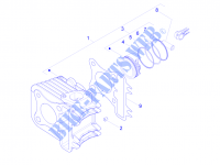 Cylinder piston wrist pin unit for PIAGGIO Liberty 4T MOC 2015