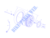 Front wheel for PIAGGIO Liberty 4T MOC 2015