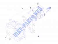 Cylinder piston wrist pin unit for PIAGGIO Liberty 4T PTT (B-NL) 2014