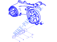 Flywheel magneto cover   Oil filter for PIAGGIO Liberty 4T PTT (B-NL) 2016