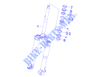 Fork/steering tube   Steering bearing unit for PIAGGIO Liberty 4T PTT (B-NL) 2014