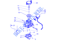 Carburetor's components for PIAGGIO Liberty 4T Delivery 2014
