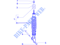 Rear suspension   Shock absorber/s for PIAGGIO Liberty 4T PTT (D) 2011