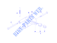Swinging arm for PIAGGIO Liberty 4T Delivery 2015
