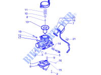 Carburetor's components for PIAGGIO Liberty 4T Sport 2006