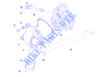 Cylinder head cover for PIAGGIO MP3 4T 4V ie ERL Ibrido 2012